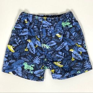 Carter’s Boys' Blue Rainforest Frog Shorts- 12M